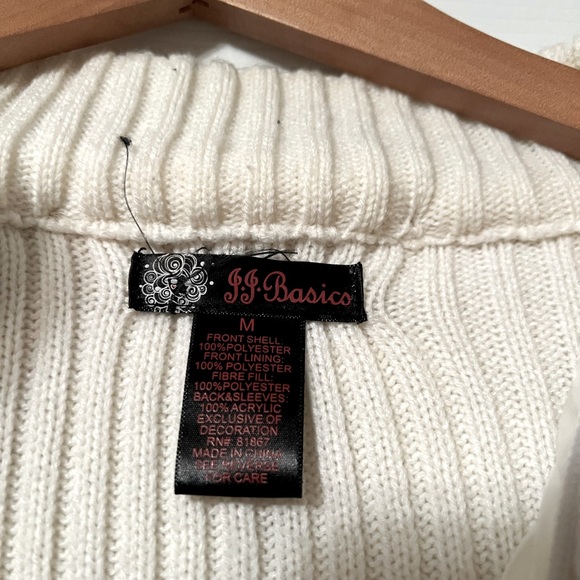 Sweater jacket with a hood - Picture 3 of 3